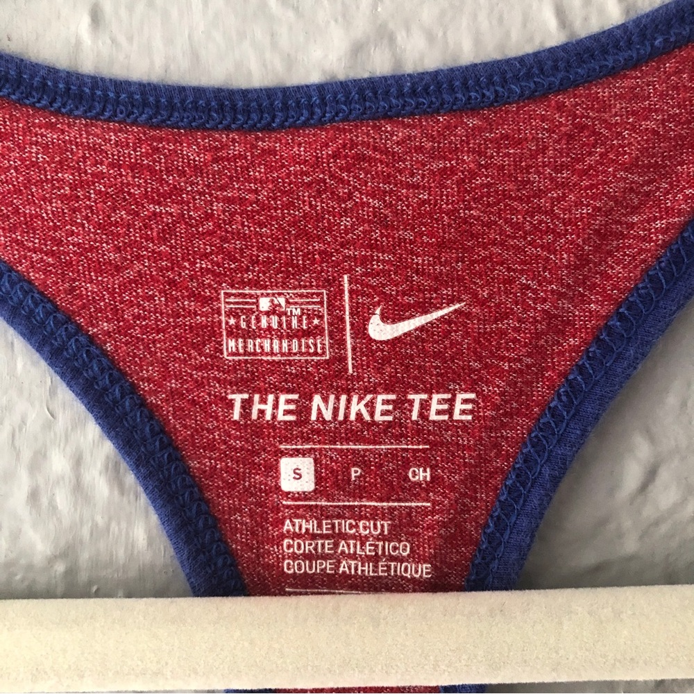 Texas Rangers Sleeveless Tank, Nike Tees Racerback Top - Small - Picture 4 of 6